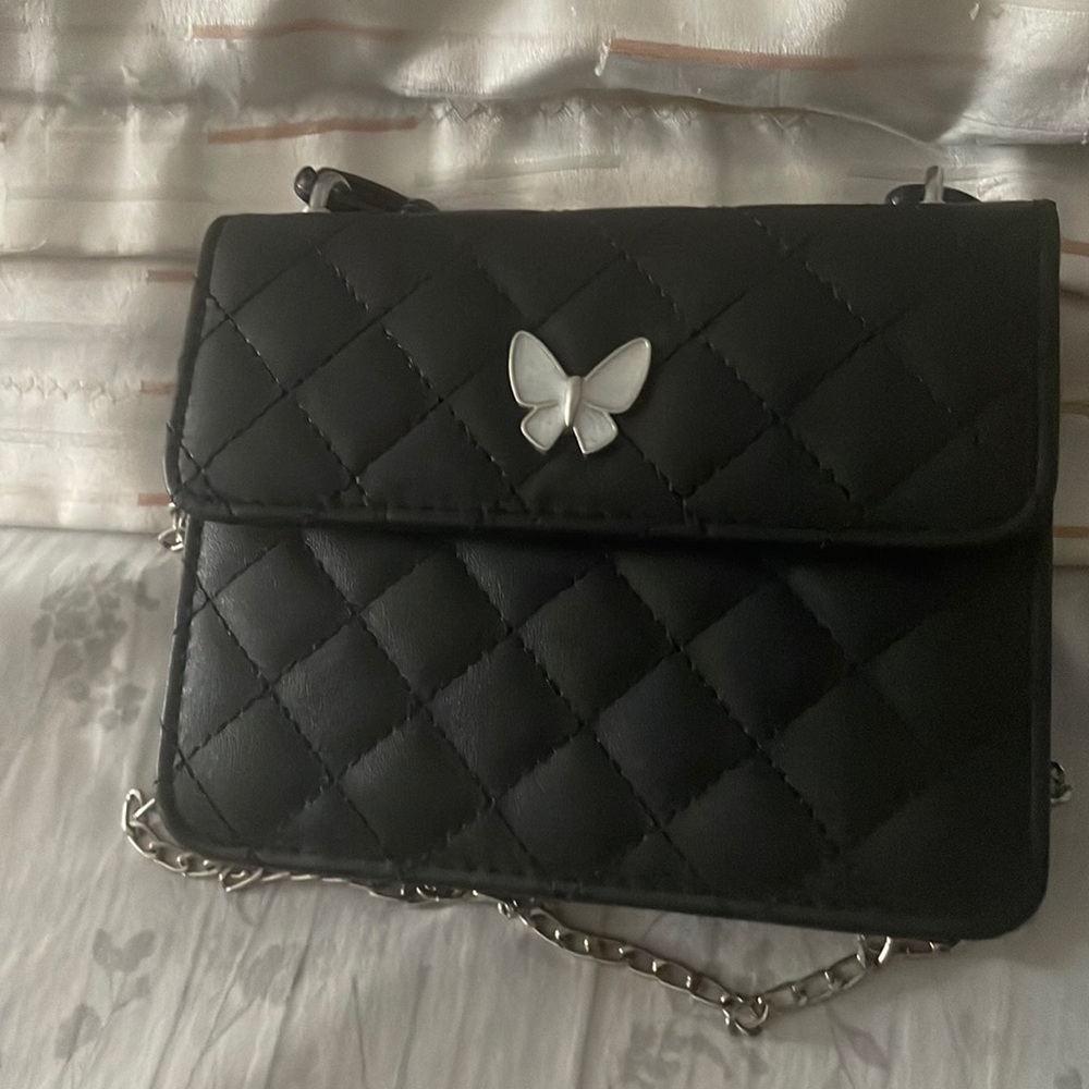 A girls beautiful purse